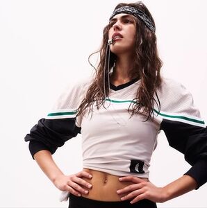 Free People Lucky Draw Colorblock Layer, Medium